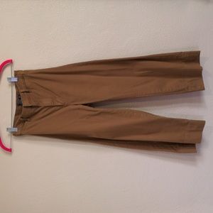 Abercrombie high rise wide leg ankle pants